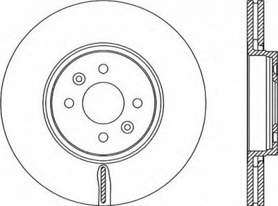 OPEN PARTS bdr232120 -  Тормозной диск